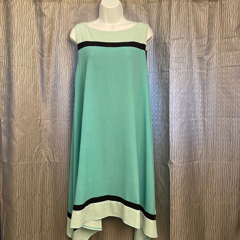 Turquoise Dress with Sewed in lining